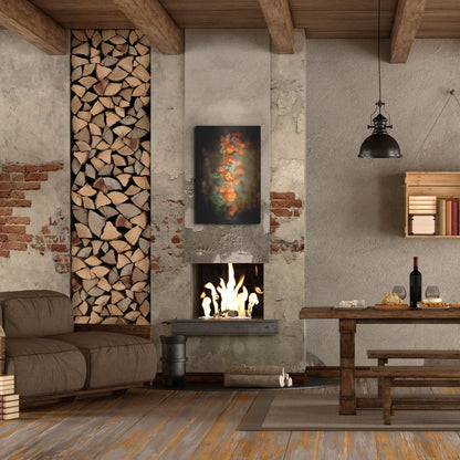 Luxe Metal Art 'Desert Flower 5' by Lightbox Journal, Metal Wall Art,24x36