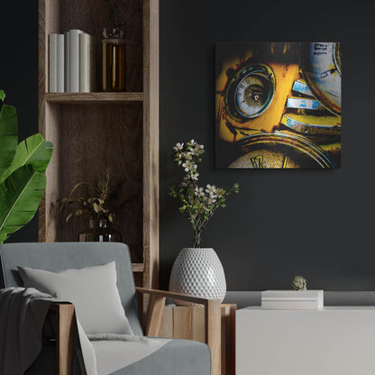 Luxe Metal Art 'Garage 1' by Lightbox Journal, Metal Wall Art,24x24