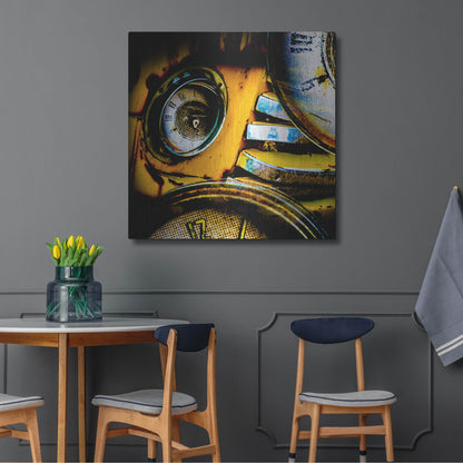 Luxe Metal Art 'Garage 1' by Lightbox Journal, Metal Wall Art,36x36