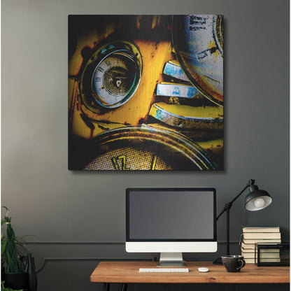 Luxe Metal Art 'Garage 1' by Lightbox Journal, Metal Wall Art,36x36