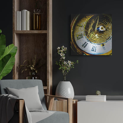 Luxe Metal Art 'Garage 2' by Lightbox Journal, Metal Wall Art,24x24