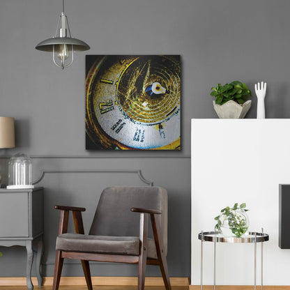 Luxe Metal Art 'Garage 2' by Lightbox Journal, Metal Wall Art,24x24