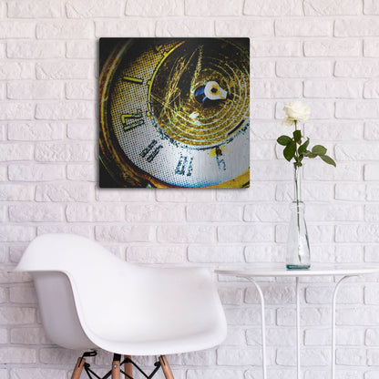 Luxe Metal Art 'Garage 2' by Lightbox Journal, Metal Wall Art,24x24