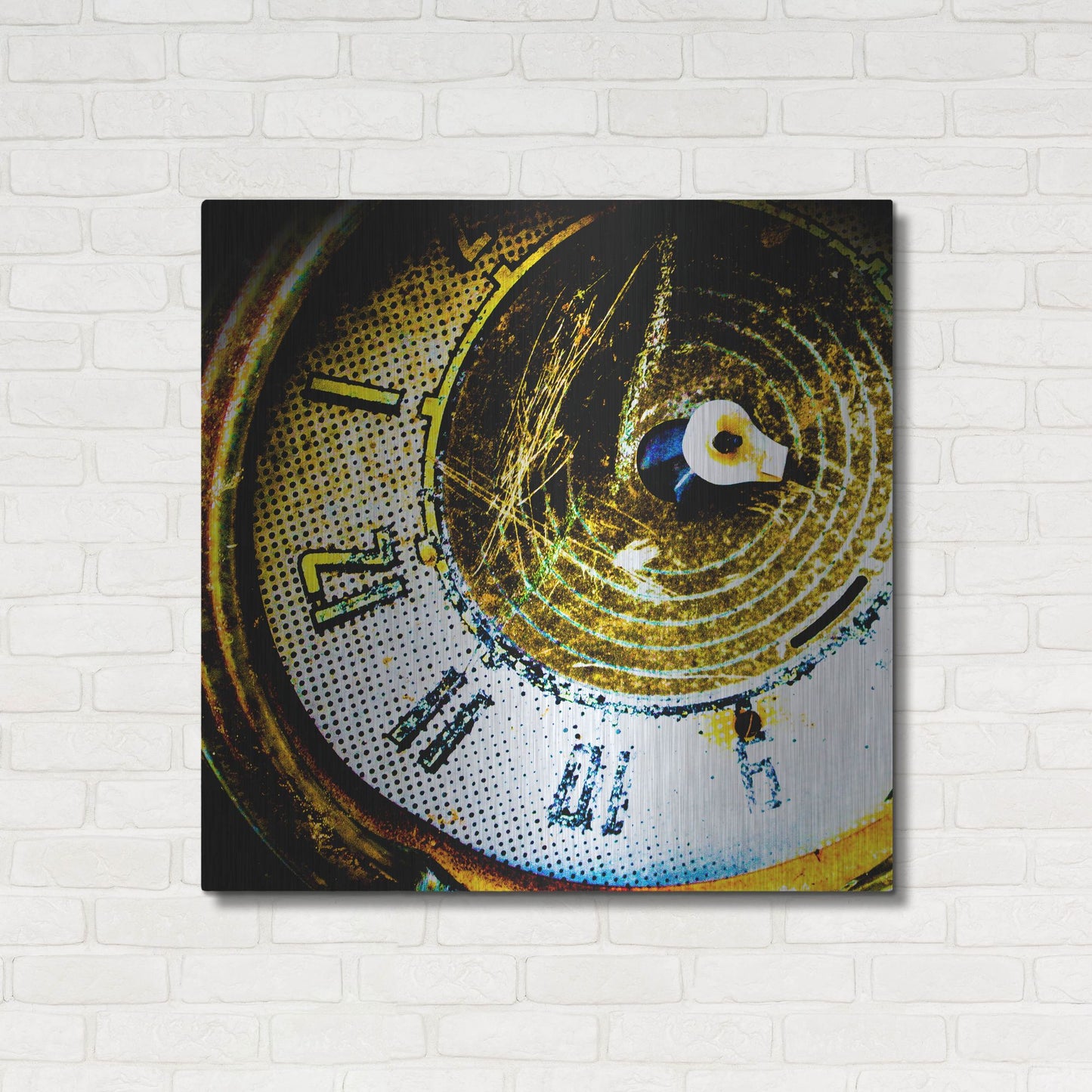 Luxe Metal Art 'Garage 2' by Lightbox Journal, Metal Wall Art,36x36