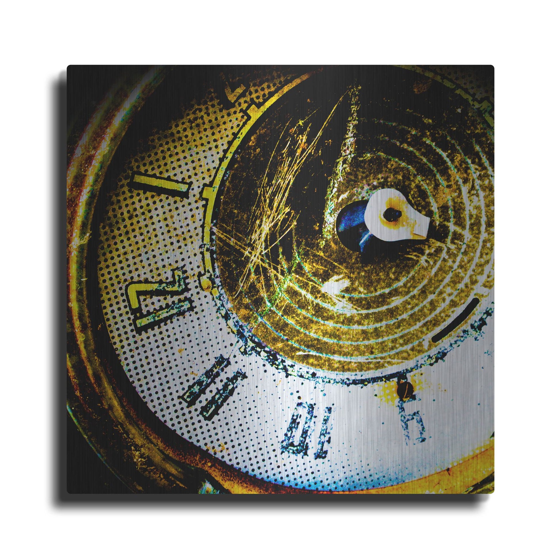 Luxe Metal Art 'Garage 2' by Lightbox Journal, Metal Wall Art