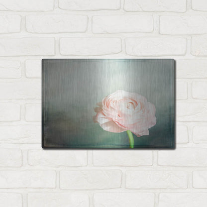 Luxe Metal Art 'Peony 03' by Lightbox Journal, Metal Wall Art,16x12