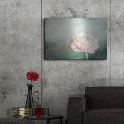 Luxe Metal Art 'Peony 03' by Lightbox Journal, Metal Wall Art,36x24