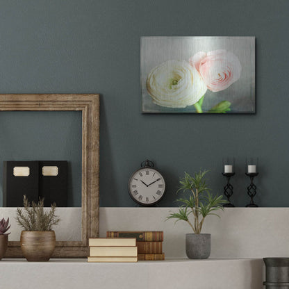 Luxe Metal Art 'Peony 06' by Lightbox Journal, Metal Wall Art,16x12