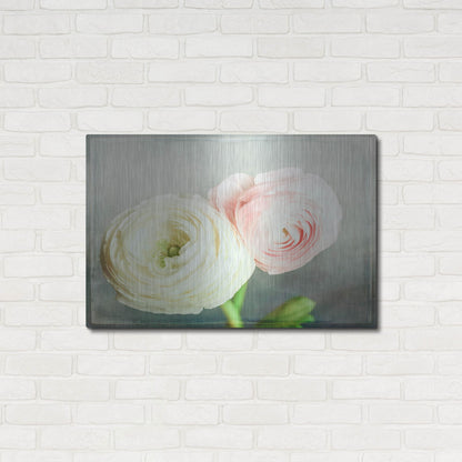 Luxe Metal Art 'Peony 06' by Lightbox Journal, Metal Wall Art,36x24