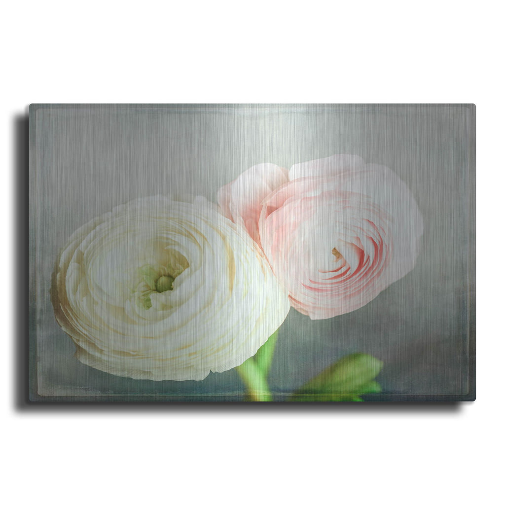Luxe Metal Art 'Peony 06' by Lightbox Journal, Metal Wall Art