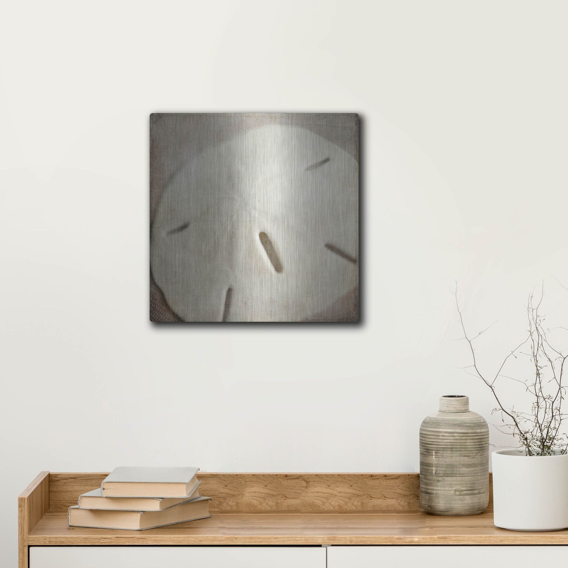 Luxe Metal Art 'Under the Sea 02' by Lightbox Journal, Metal Wall Art,12x12