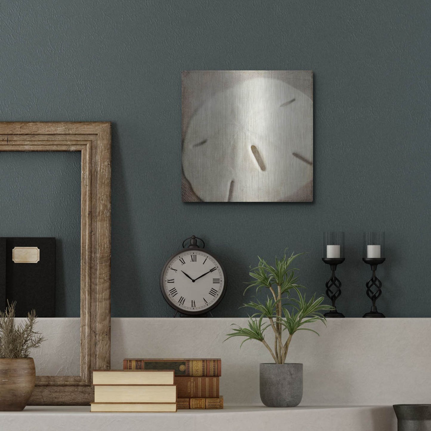 Luxe Metal Art 'Under the Sea 02' by Lightbox Journal, Metal Wall Art,12x12