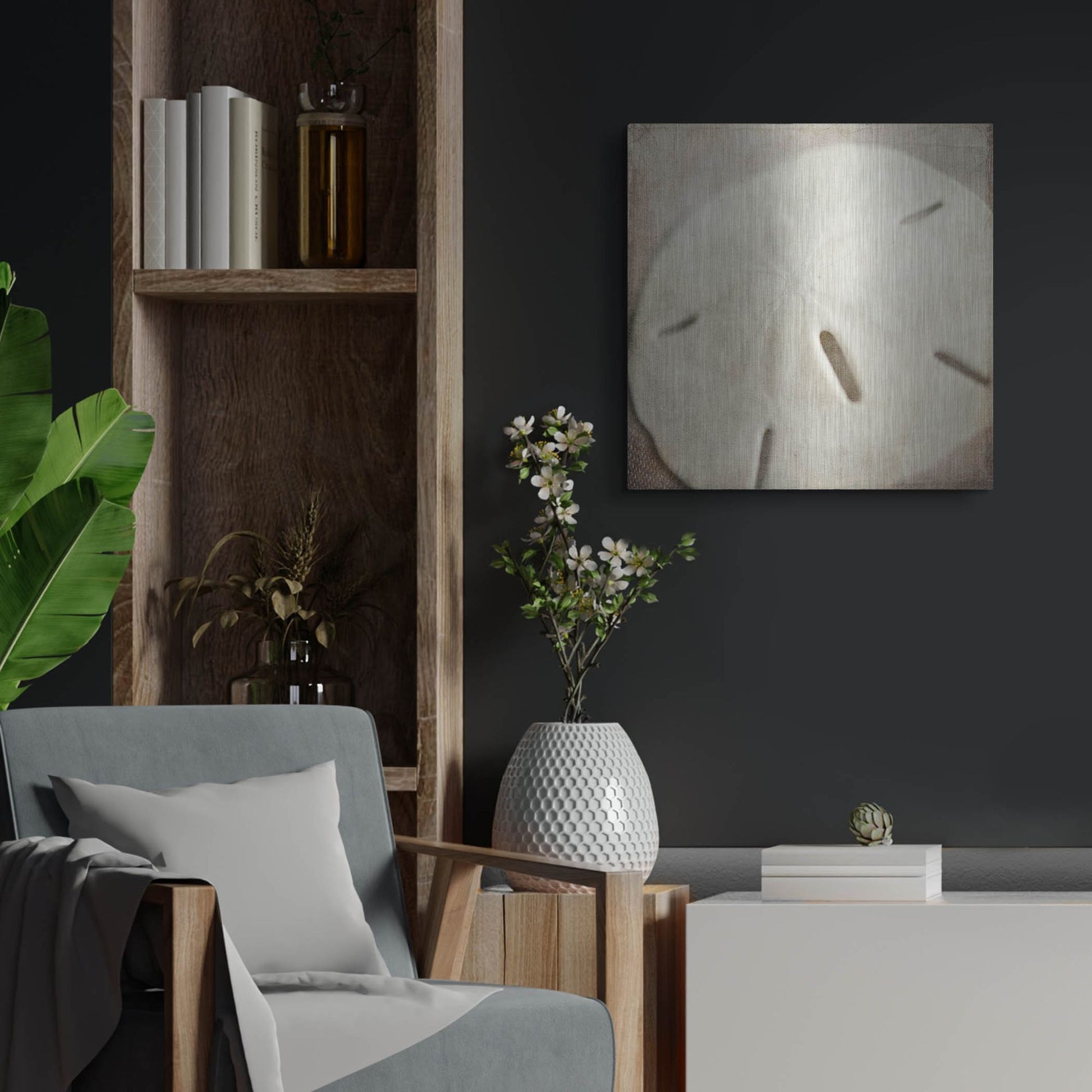 Luxe Metal Art 'Under the Sea 02' by Lightbox Journal, Metal Wall Art,24x24