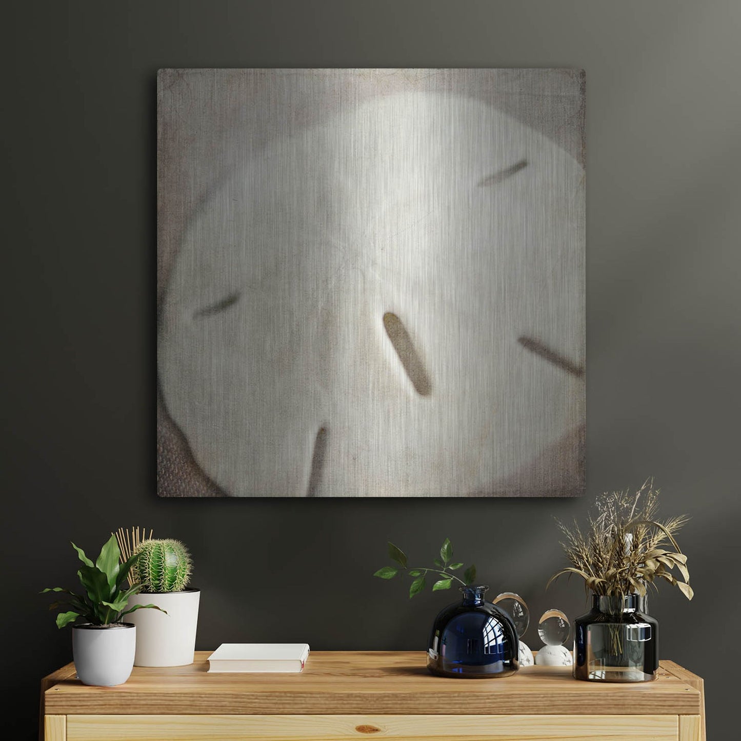 Luxe Metal Art 'Under the Sea 02' by Lightbox Journal, Metal Wall Art,24x24