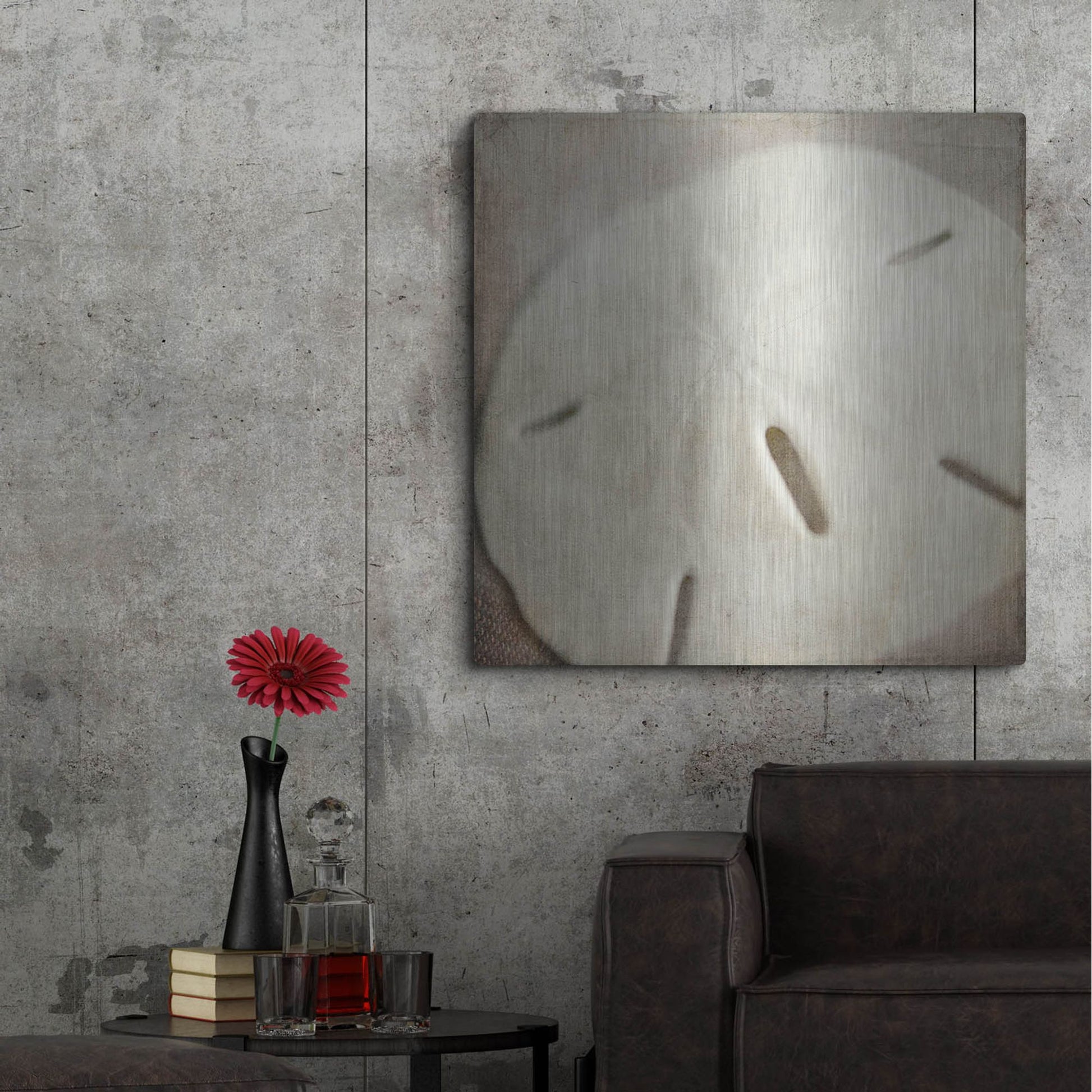 Luxe Metal Art 'Under the Sea 02' by Lightbox Journal, Metal Wall Art,36x36