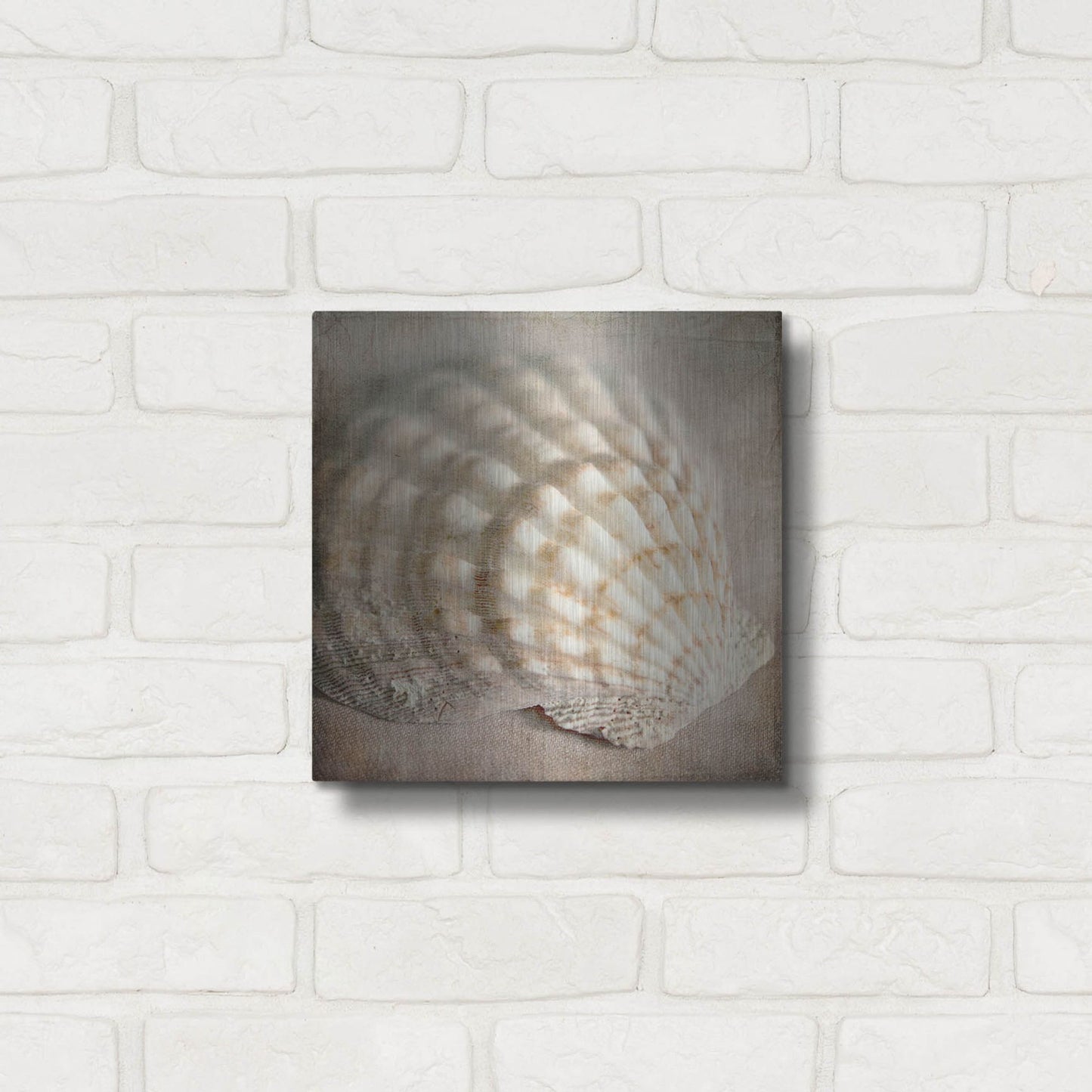 Luxe Metal Art 'Under the Sea 04' by Lightbox Journal, Metal Wall Art,12x12