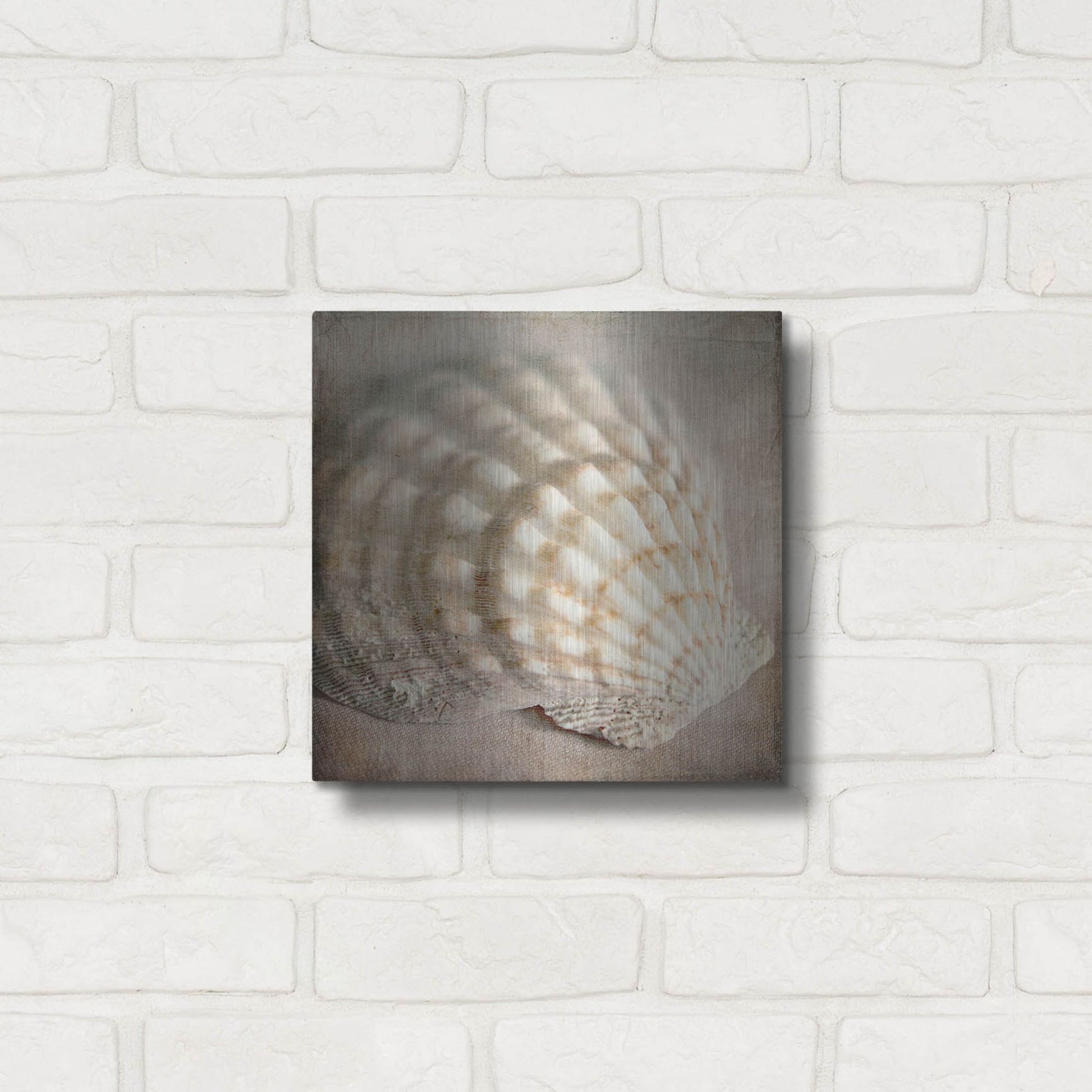 Luxe Metal Art 'Under the Sea 04' by Lightbox Journal, Metal Wall Art,12x12