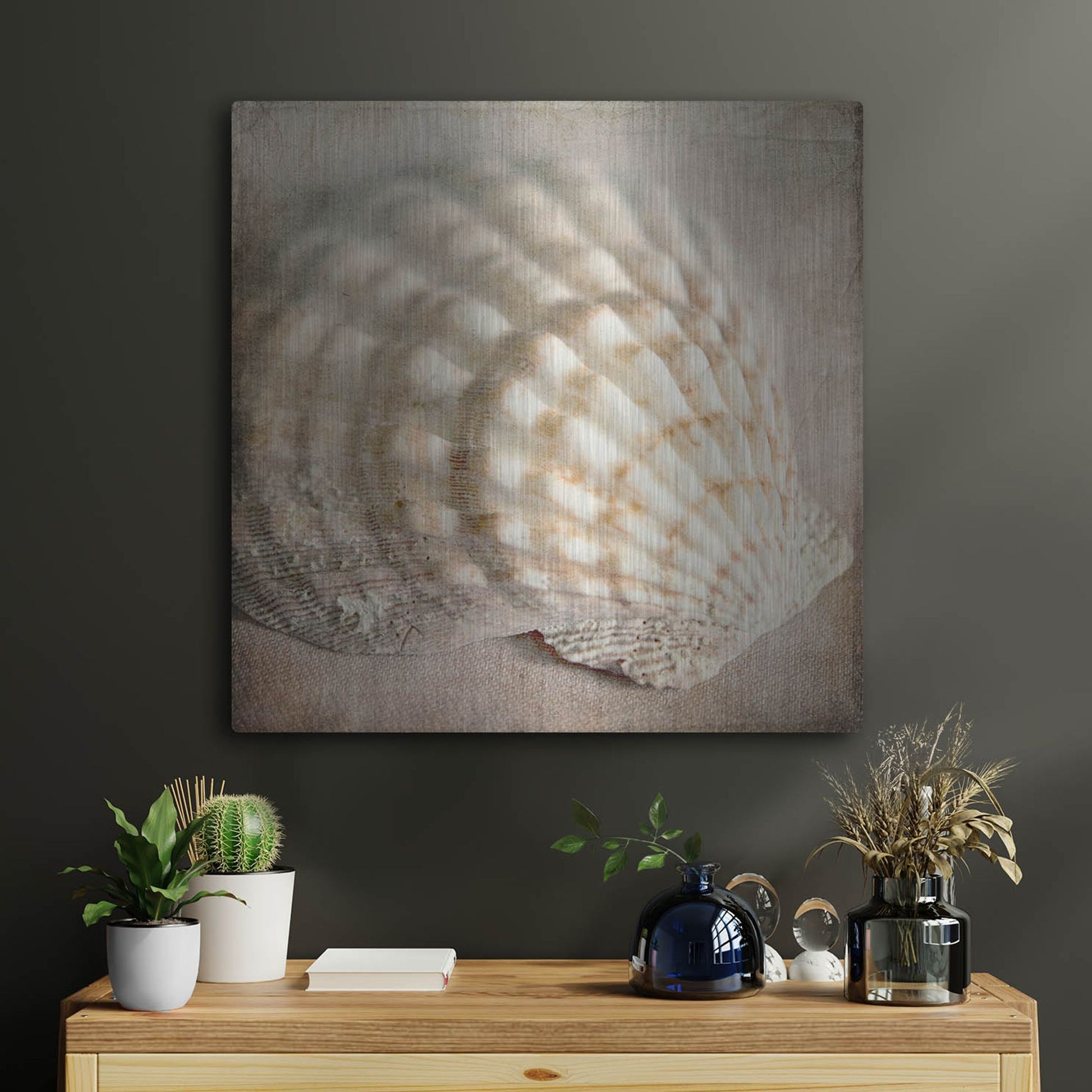 Luxe Metal Art 'Under the Sea 04' by Lightbox Journal, Metal Wall Art,24x24
