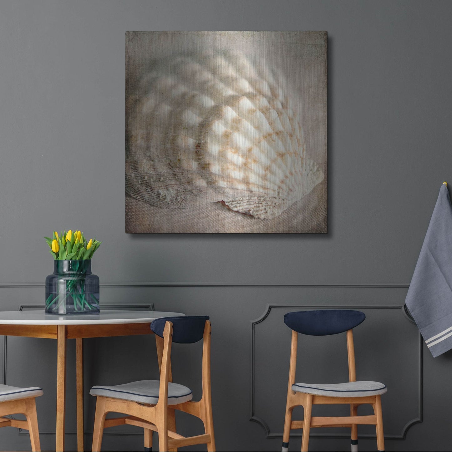 Luxe Metal Art 'Under the Sea 04' by Lightbox Journal, Metal Wall Art,36x36