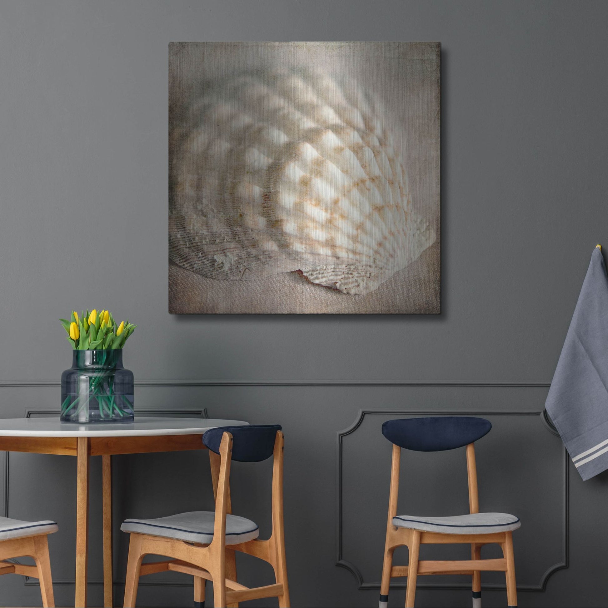 Luxe Metal Art 'Under the Sea 04' by Lightbox Journal, Metal Wall Art,36x36