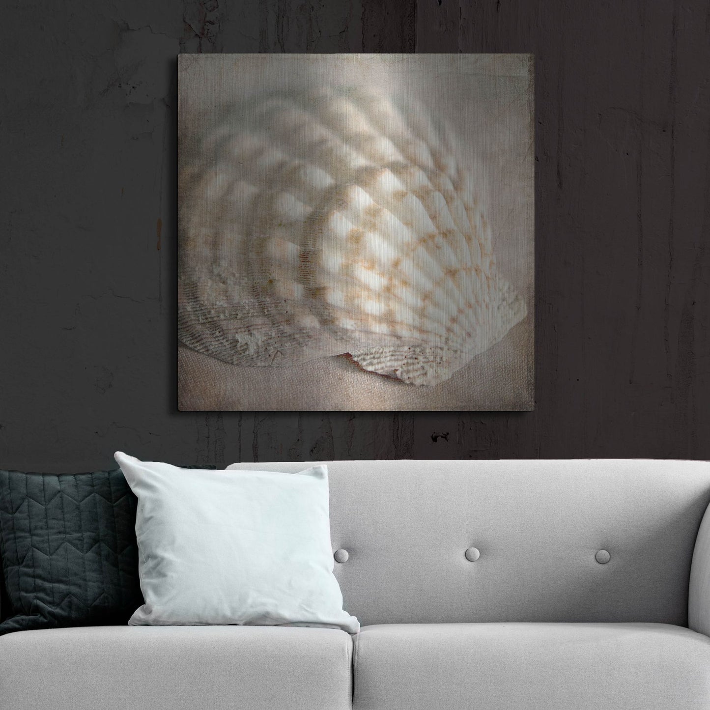 Luxe Metal Art 'Under the Sea 04' by Lightbox Journal, Metal Wall Art,36x36