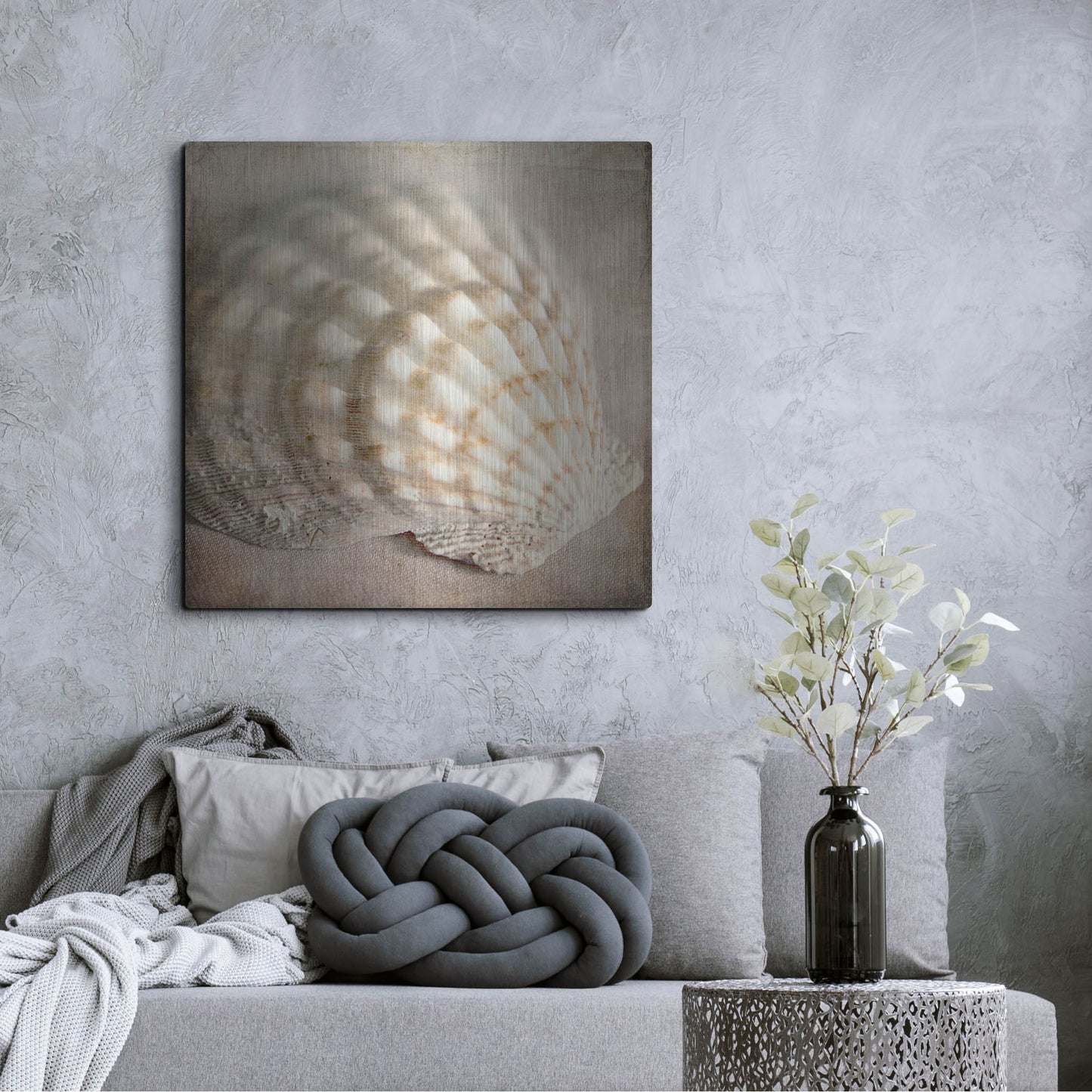 Luxe Metal Art 'Under the Sea 04' by Lightbox Journal, Metal Wall Art,36x36