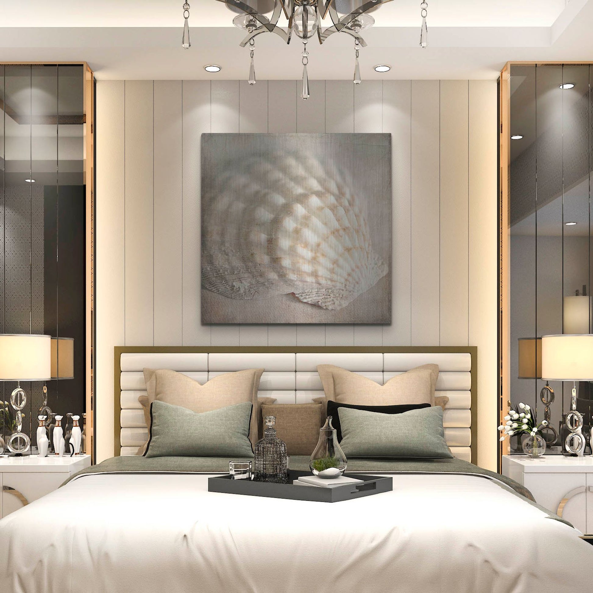 Luxe Metal Art 'Under the Sea 04' by Lightbox Journal, Metal Wall Art,36x36