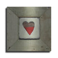 Luxe Metal Art 'Hearts' Desire Antique White' by LovIsArt, Metal Wall Art
