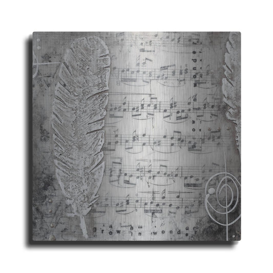 Luxe Metal Art 'Heaven Sent 3' by LovIsArt, Metal Wall Art