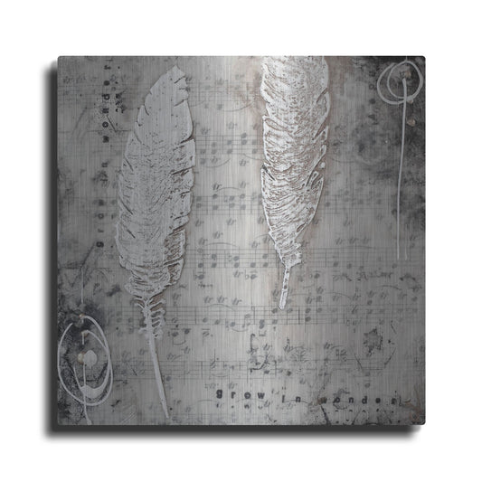 Luxe Metal Art 'Heaven Sent' by LovIsArt, Metal Wall Art