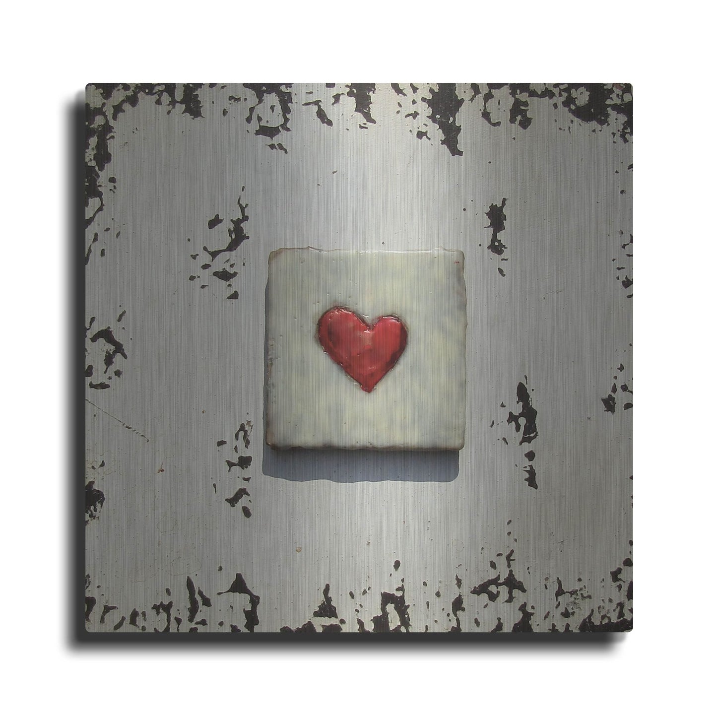 Luxe Metal Art 'Once Upon A Love 2' by LovIsArt, Metal Wall Art