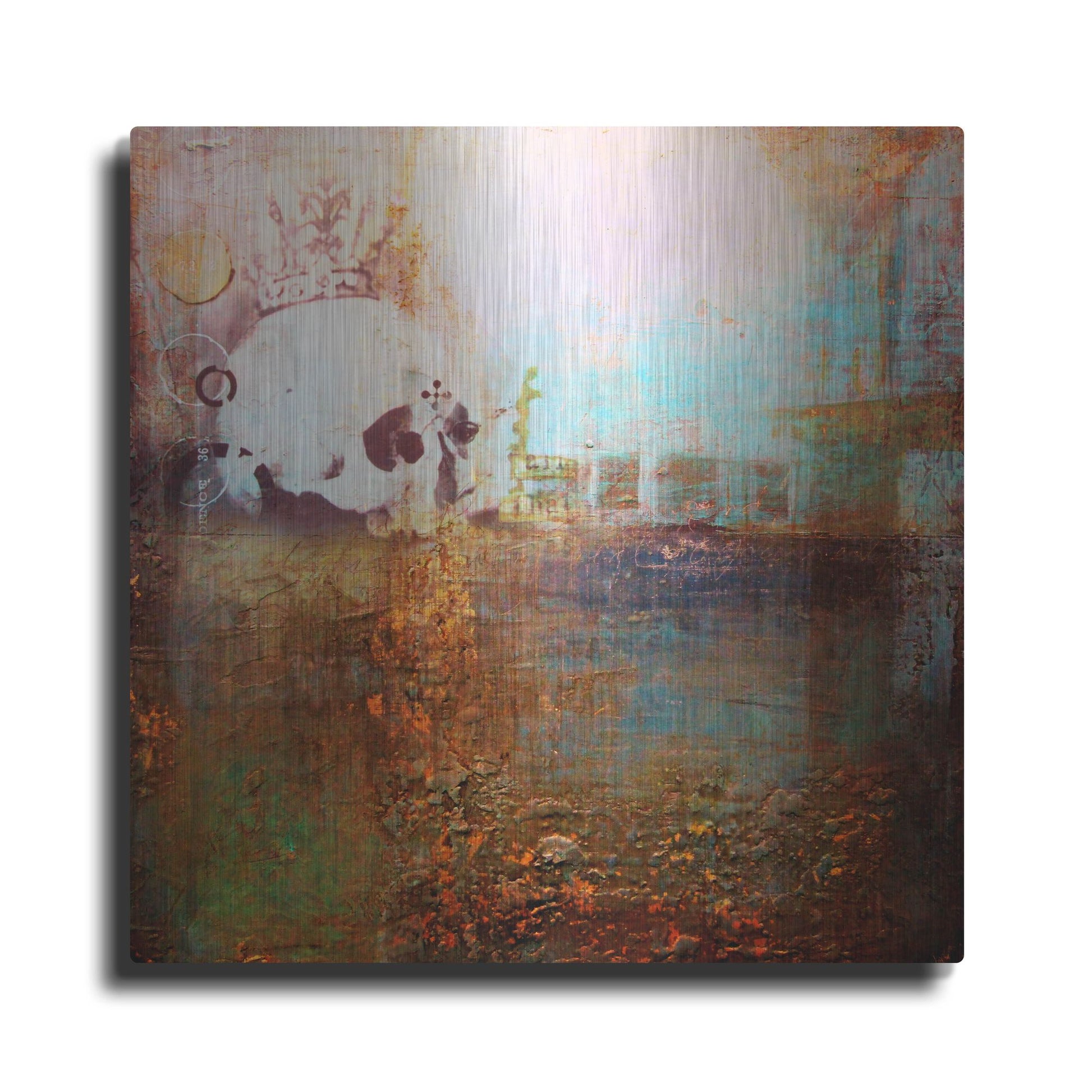 Luxe Metal Art 'All That Can Be, Is' by LovIsArt, Metal Wall Art