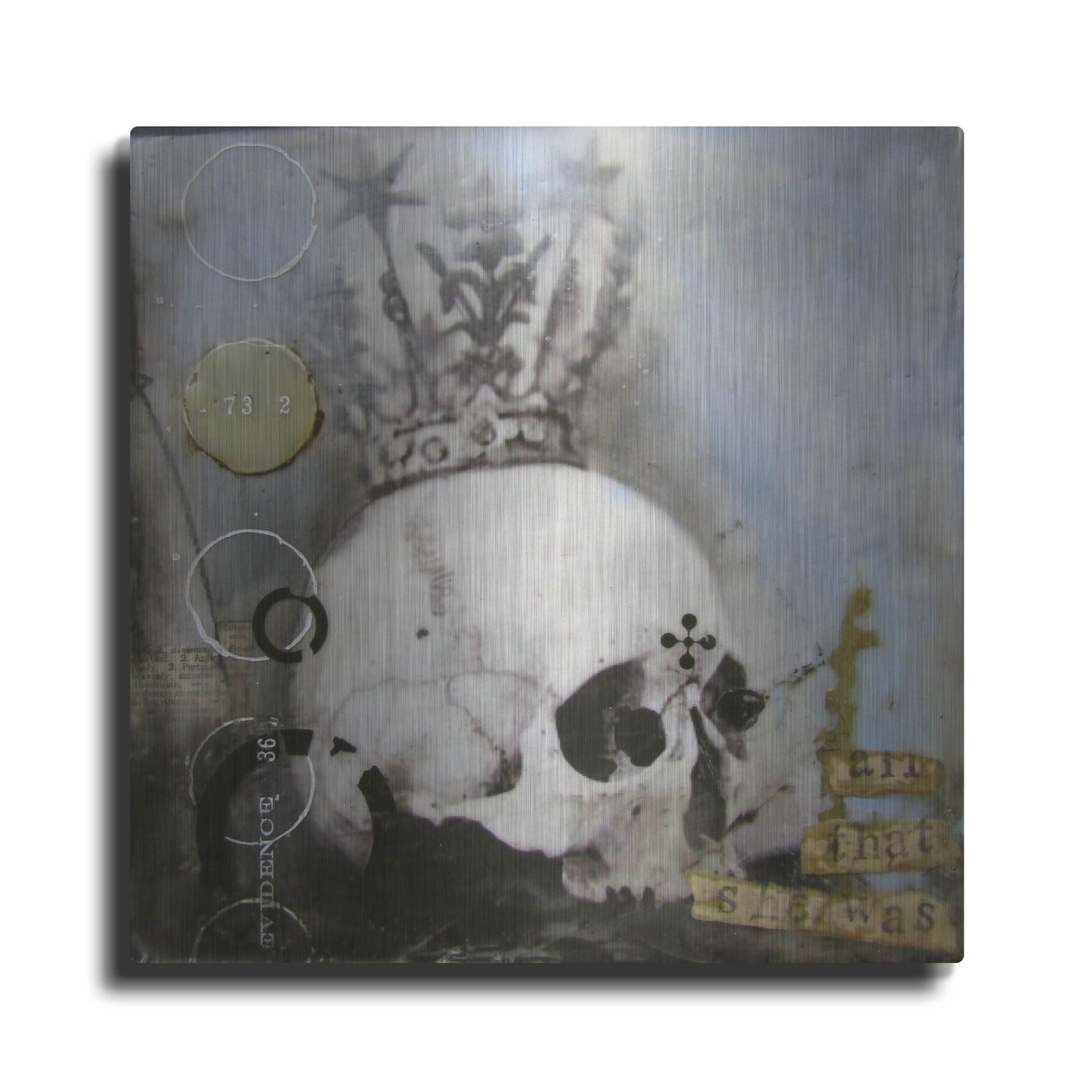 Luxe Metal Art 'Everlasting' by LovIsArt, Metal Wall Art