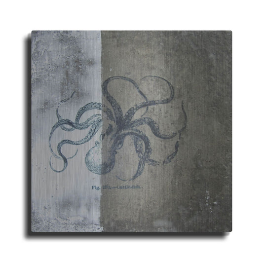 Luxe Metal Art 'Figure 1' by LovIsArt, Metal Wall Art