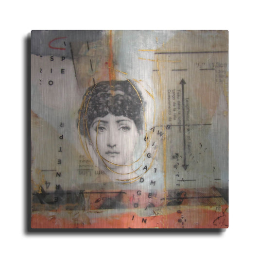 Luxe Metal Art 'Getting Ready For The Date' by LovIsArt, Metal Wall Art