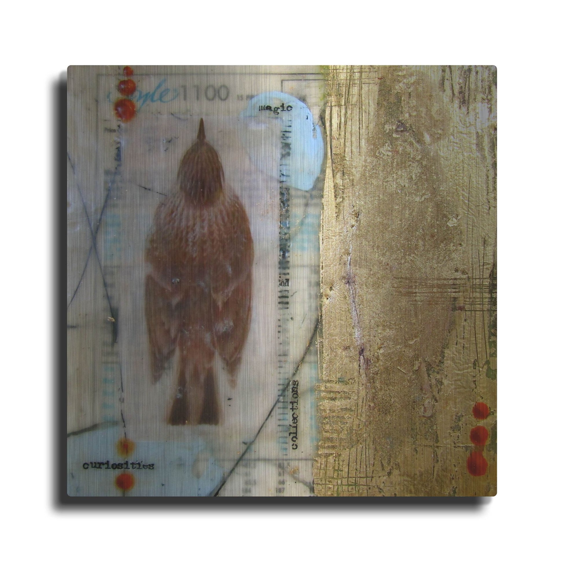 Luxe Metal Art 'Oddities' by LovIsArt, Metal Wall Art