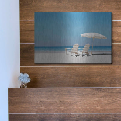 Luxe Metal Art 'Lazy Days' by Zhen-Huan Lu, Metal Wall Art,16x12