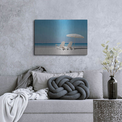 Luxe Metal Art 'Lazy Days' by Zhen-Huan Lu, Metal Wall Art,36x24