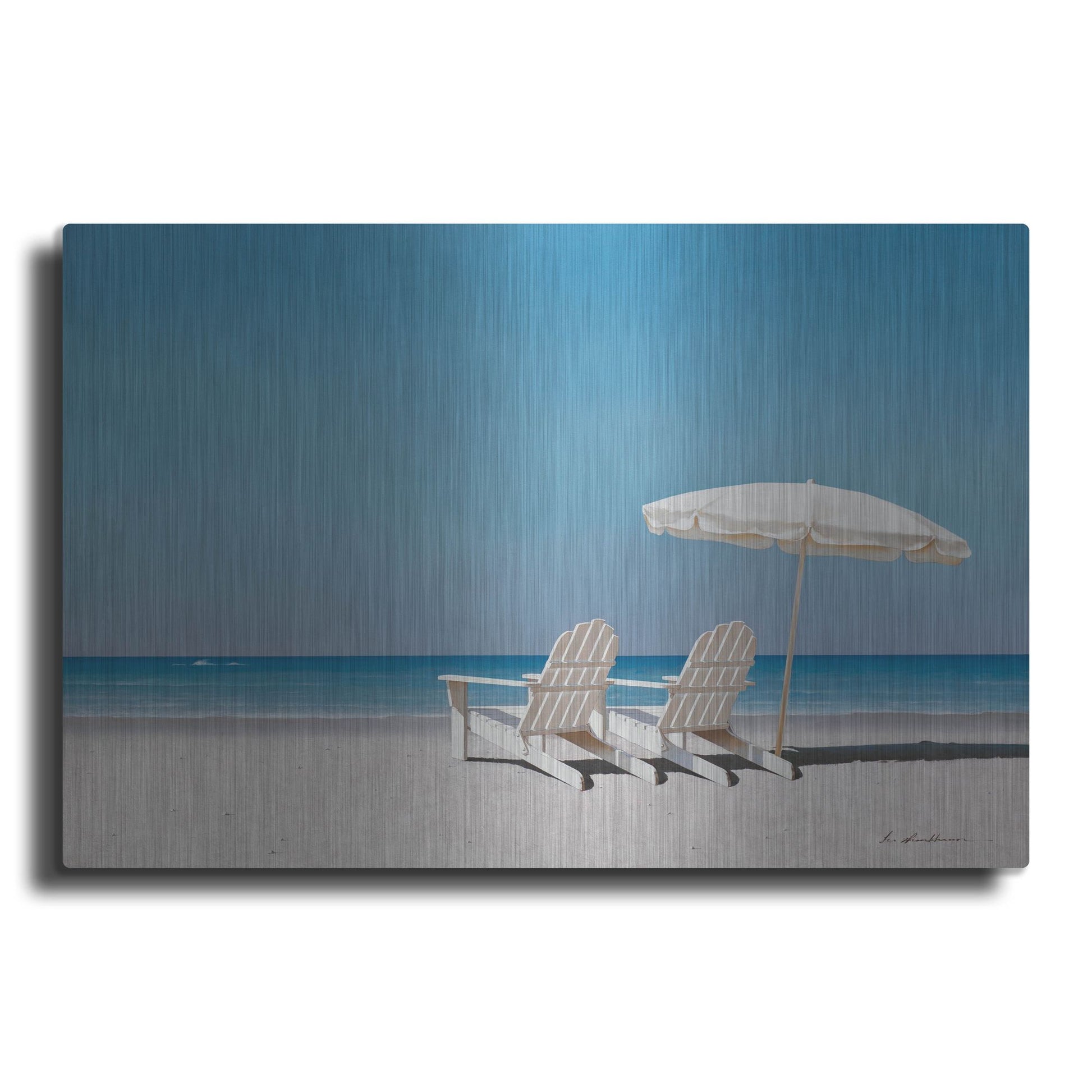 Luxe Metal Art 'Lazy Days' by Zhen-Huan Lu, Metal Wall Art