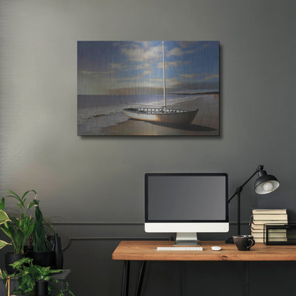 Luxe Metal Art 'Sunset' by Zhen-Huan Lu, Metal Wall Art,36x24