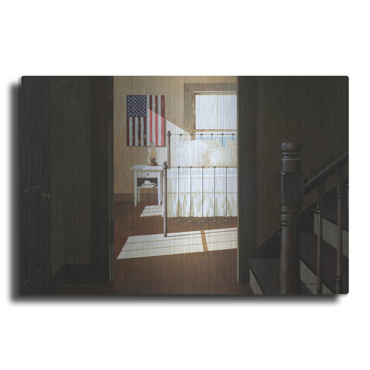 Luxe Metal Art 'Bedroom' by Zhen-Huan Lu, Metal Wall Art