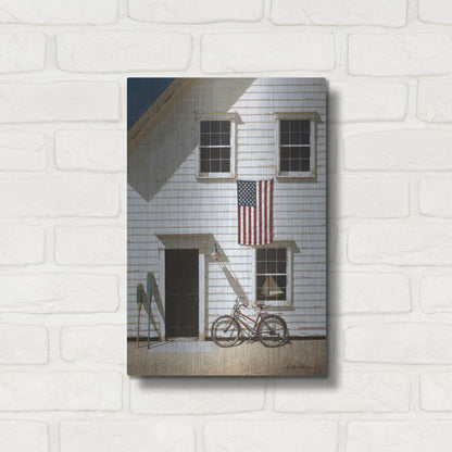 Luxe Metal Art 'Rad Bicycle' by Zhen-Huan Lu, Metal Wall Art,12x16