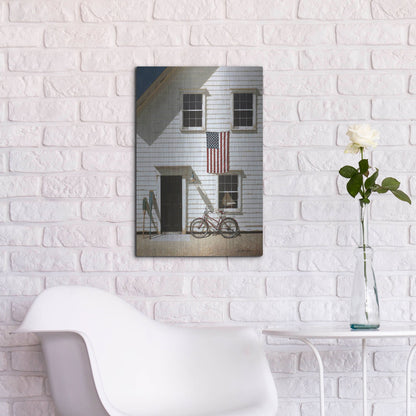 Luxe Metal Art 'Rad Bicycle' by Zhen-Huan Lu, Metal Wall Art,16x24