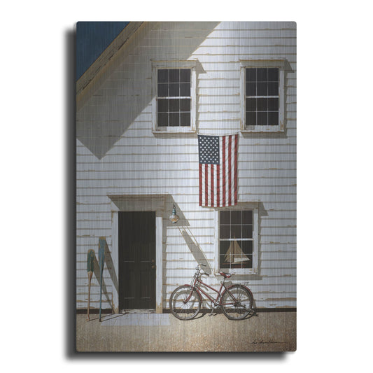 Luxe Metal Art 'Rad Bicycle' by Zhen-Huan Lu, Metal Wall Art