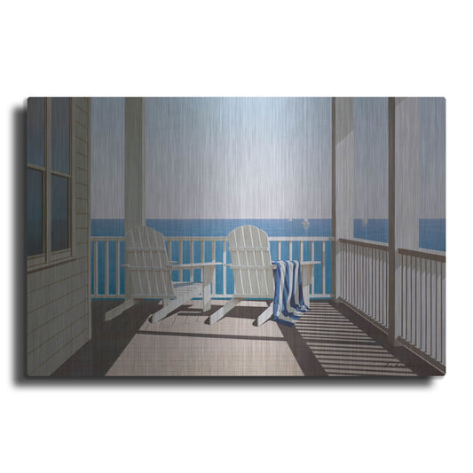 Luxe Metal Art 'Lazy Summer Days' by Zhen-Huan Lu, Metal Wall Art