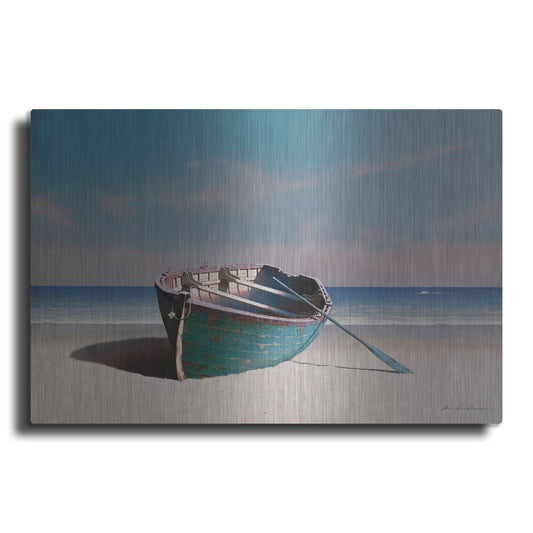 Luxe Metal Art 'Solitaire' by Zhen-Huan Lu, Metal Wall Art