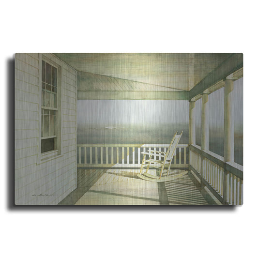 Luxe Metal Art 'White Caps 2000' by Zhen-Huan Lu, Metal Wall Art