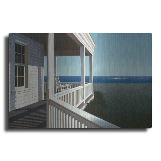 Luxe Metal Art 'Sea Watcher' by Zhen-Huan Lu, Metal Wall Art