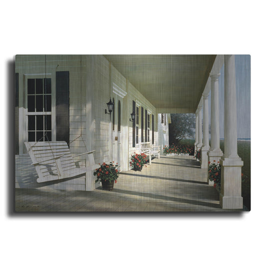 Luxe Metal Art 'Island Flowers' by Zhen-Huan Lu, Metal Wall Art