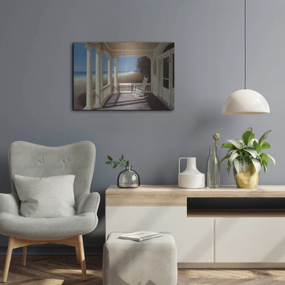 Luxe Metal Art 'North Sea' by Zhen-Huan Lu, Metal Wall Art,24x16